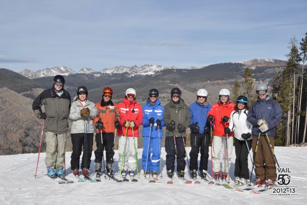 Vail Ski Instructors group photo